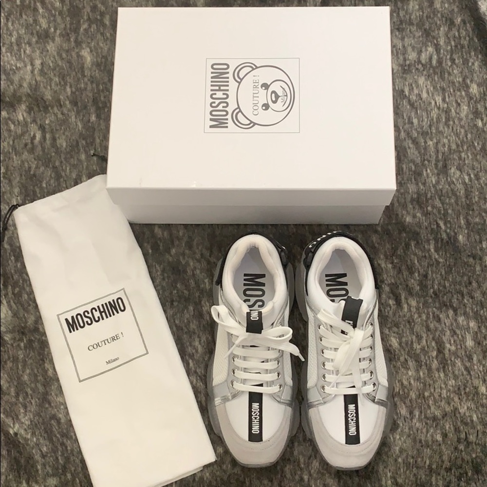 Authentic MOSCHINO Sneakers. Size 37